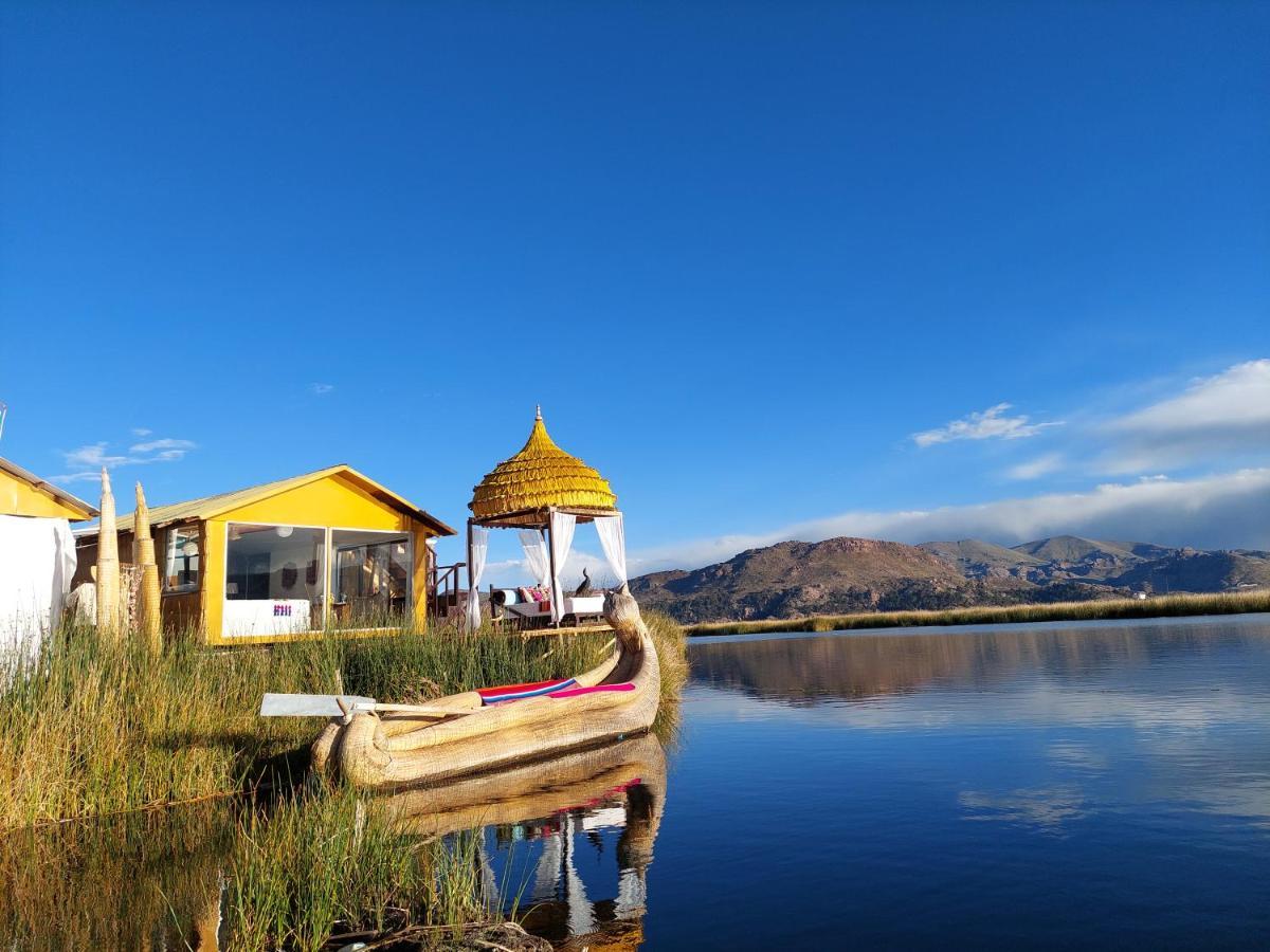 Uros Lodge Peru Puno Exterior foto
