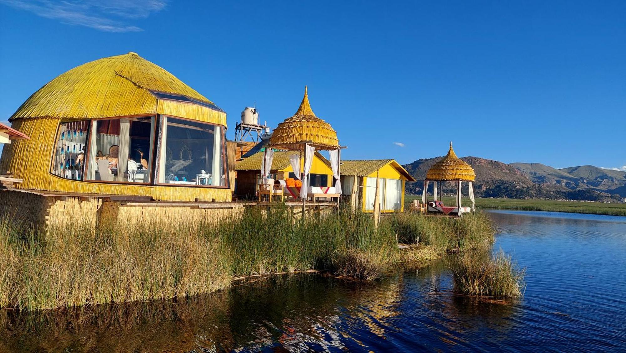 Uros Lodge Peru Puno Exterior foto