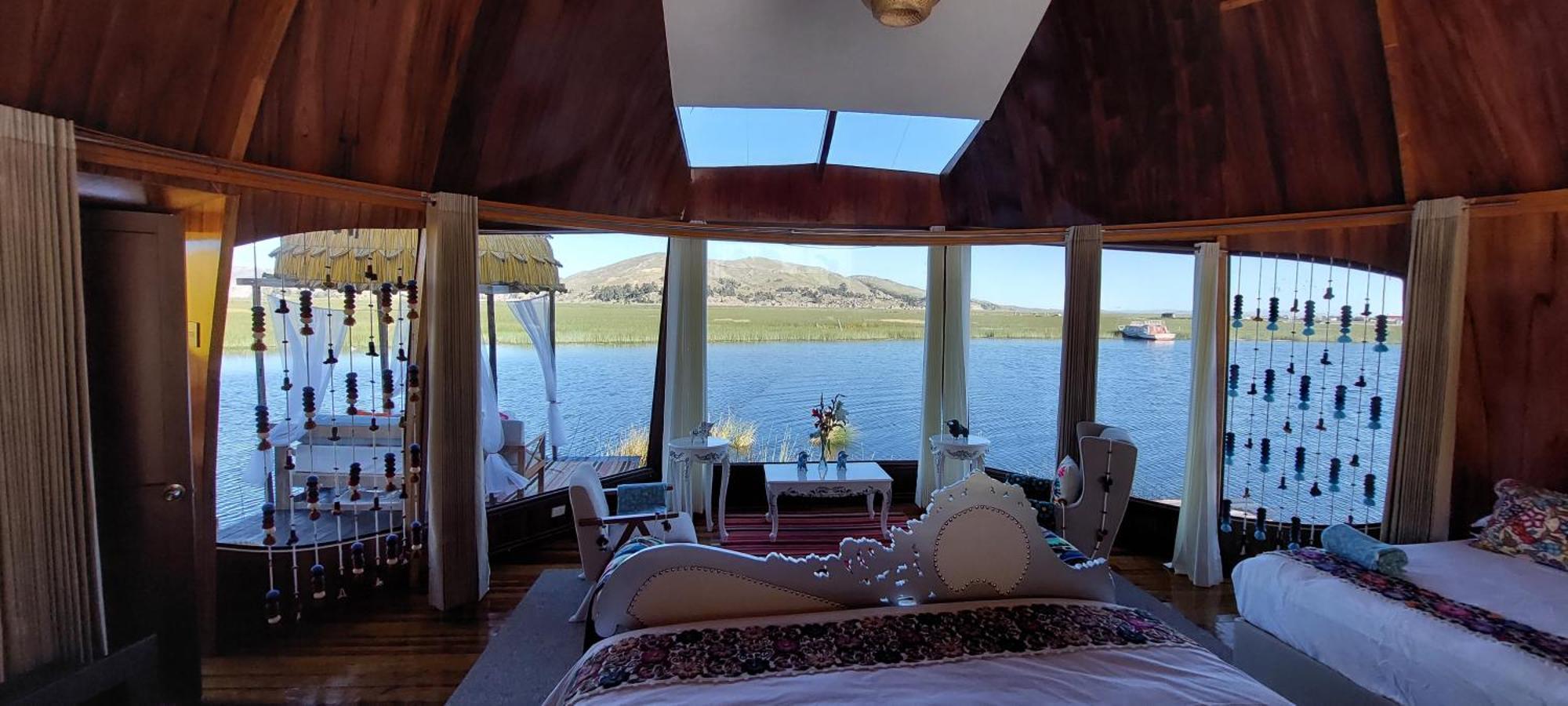 Uros Lodge Peru Puno Exterior foto